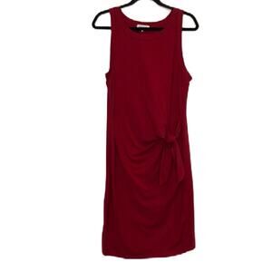 Michael Stars Red Tie Front Dress Size XL